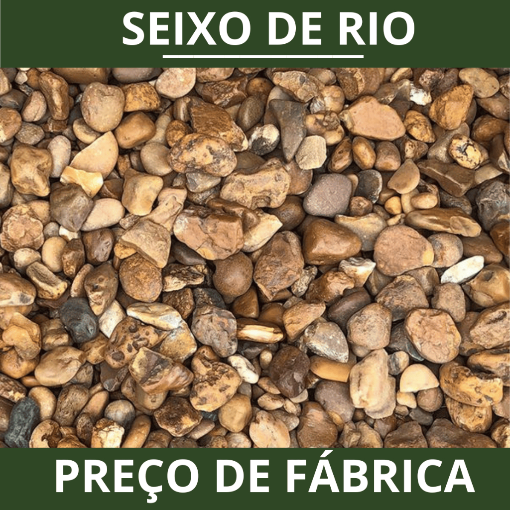 Pedra de Rio Natural para Aquário - Seixo Decorativo com Tamanhos Variados e PH Neutro em Oferta na Shopee