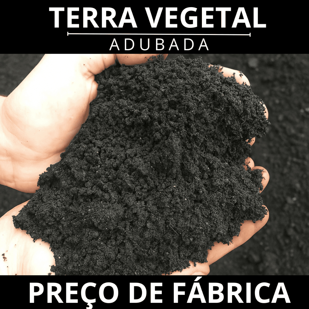 Terra Vegetal Adubada - PRONTA PARA O PLANTIO para Horta, Jardim, Flores e Plantas em Vaso – 20Kg Terra Vegetal Adubada - PRONTA PARA O PLANTIO para Horta, Jardim, Flores e Plantas em Vaso – 20Kg