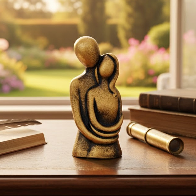 ESCULTURA DECORAÇÃO NAMORADO MODERNO CASA QUARTOE SALA em Oferta na Shopee