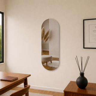 Espelho Orgânico E07 Diversos Tamanhos Decorativo Sala Quarto Loja Hall Banheiro em Oferta na Shopee