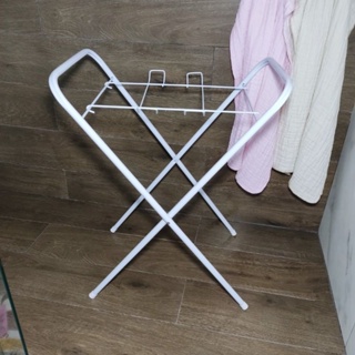 Suporte para Banheira de Bebê Dobrável Resistente Compacto Branco em Oferta na Shopee