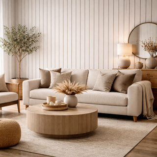 Papel de Parede Madeira Ripado Premium | Vários Modelos | Envio Full em Oferta na Shopee