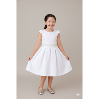 Vestido de Festa Menina Infantil Juvenil Pérola Igreja Casamento Luxo Natal Barbie Ano Novo Daminha em Oferta na Shopee