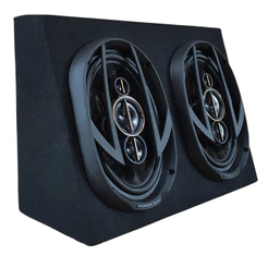 Caixa Com 2 Alto Falante 6x9 69 Aurum 260w Rms Forte Para Carro Caminhão
