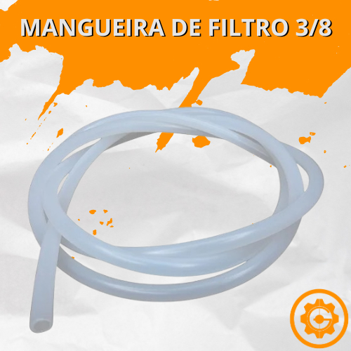 Mangueira Atóxica 3/8 para Filtro de Água Purificador Bebedouro – 5m, 10m, 15m, 20m, 30m