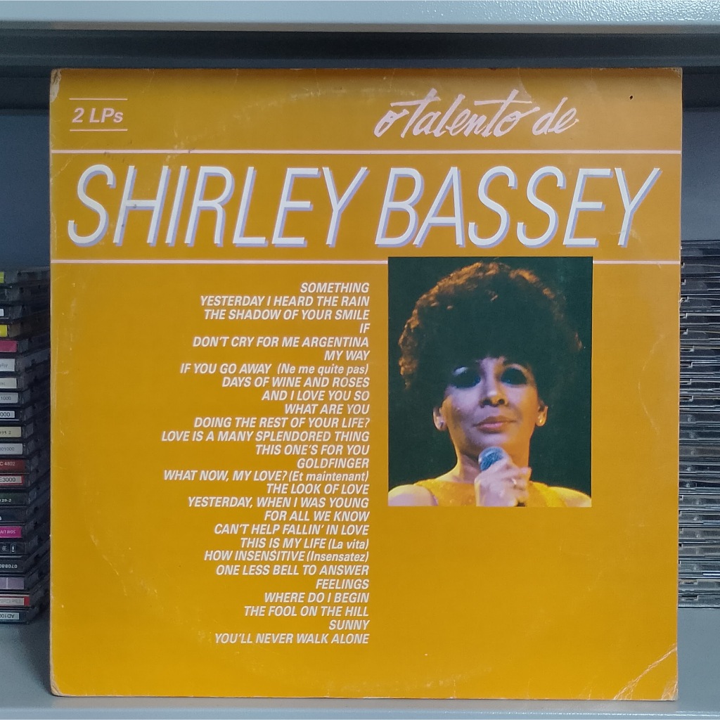 Vinil Duplo - Shirley Bassey - O Talento De Shirley Bassey