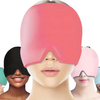 Touca Térmica de Gel para Dor de Cabeça e Enxaqueca – Compressa Fria e Quente(ENVIO DE COR ALEATORIO) em Oferta na Shopee