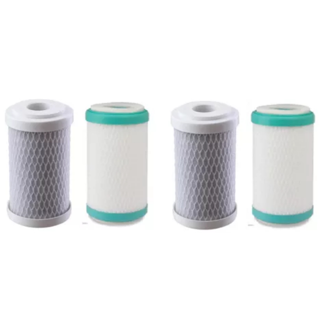 Conjunto Refil Vela Filtro Água Compatível C/ Modelo Multi Smart Hoken/ 02 Pares e 01 Par