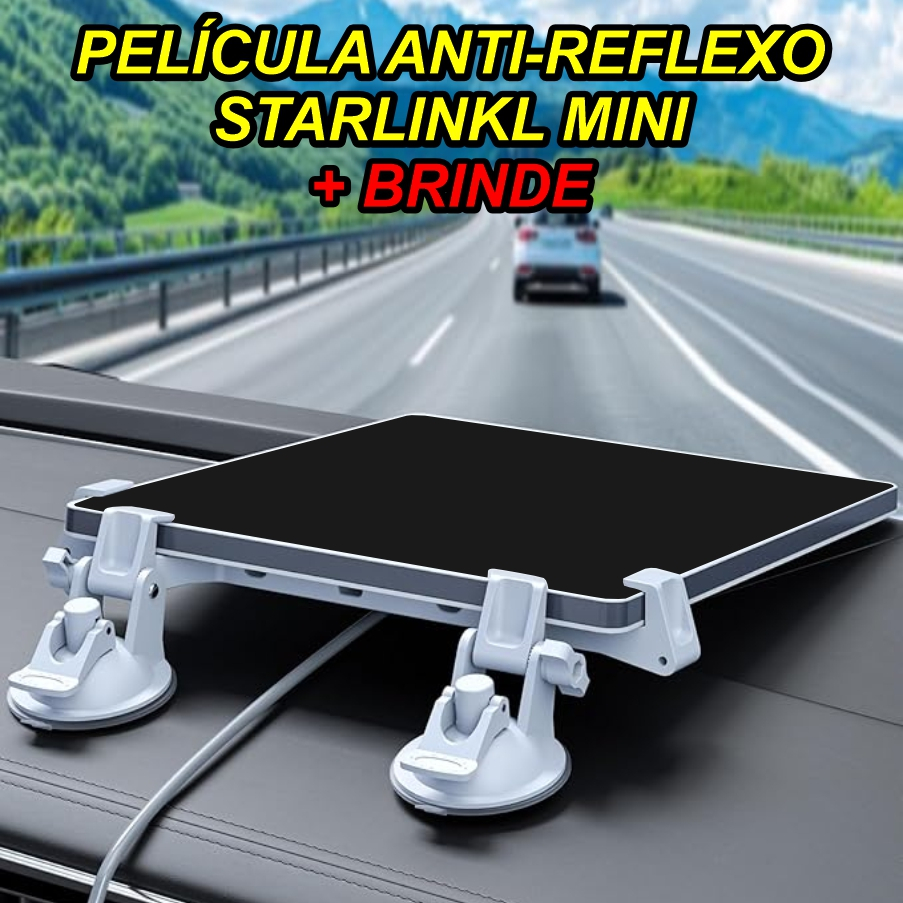 Película Anti Reflexo Para Antena Starlink Mini + BRINDE em Oferta na Shopee