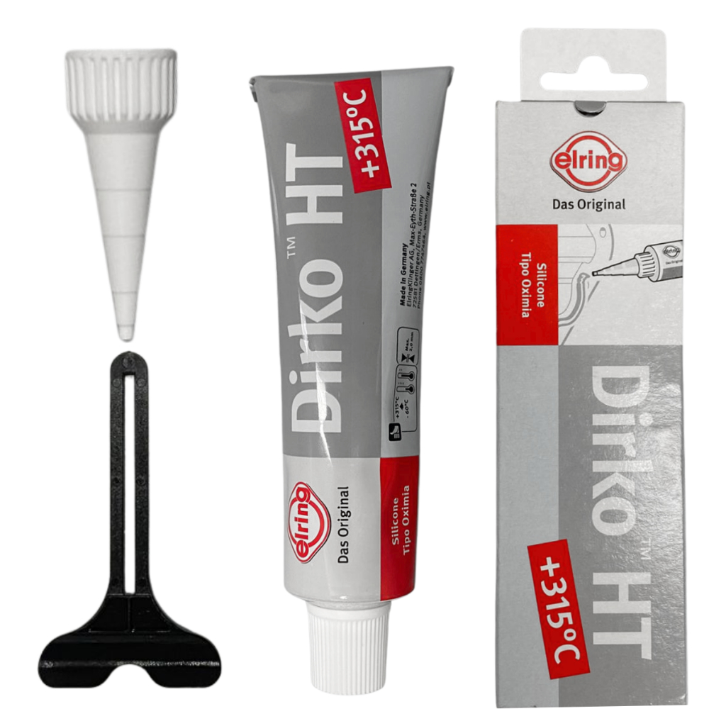 Cola Junta Silicone Alta Temperatura Dirko Ht +315ºc Elring em Oferta na Shopee