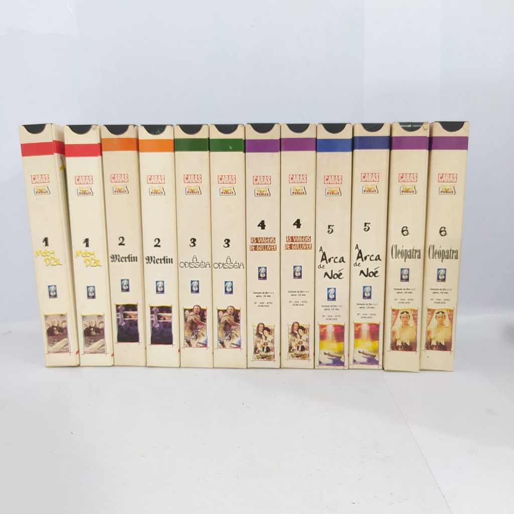 Coleção Fita VHS Vídeo Férias Caras