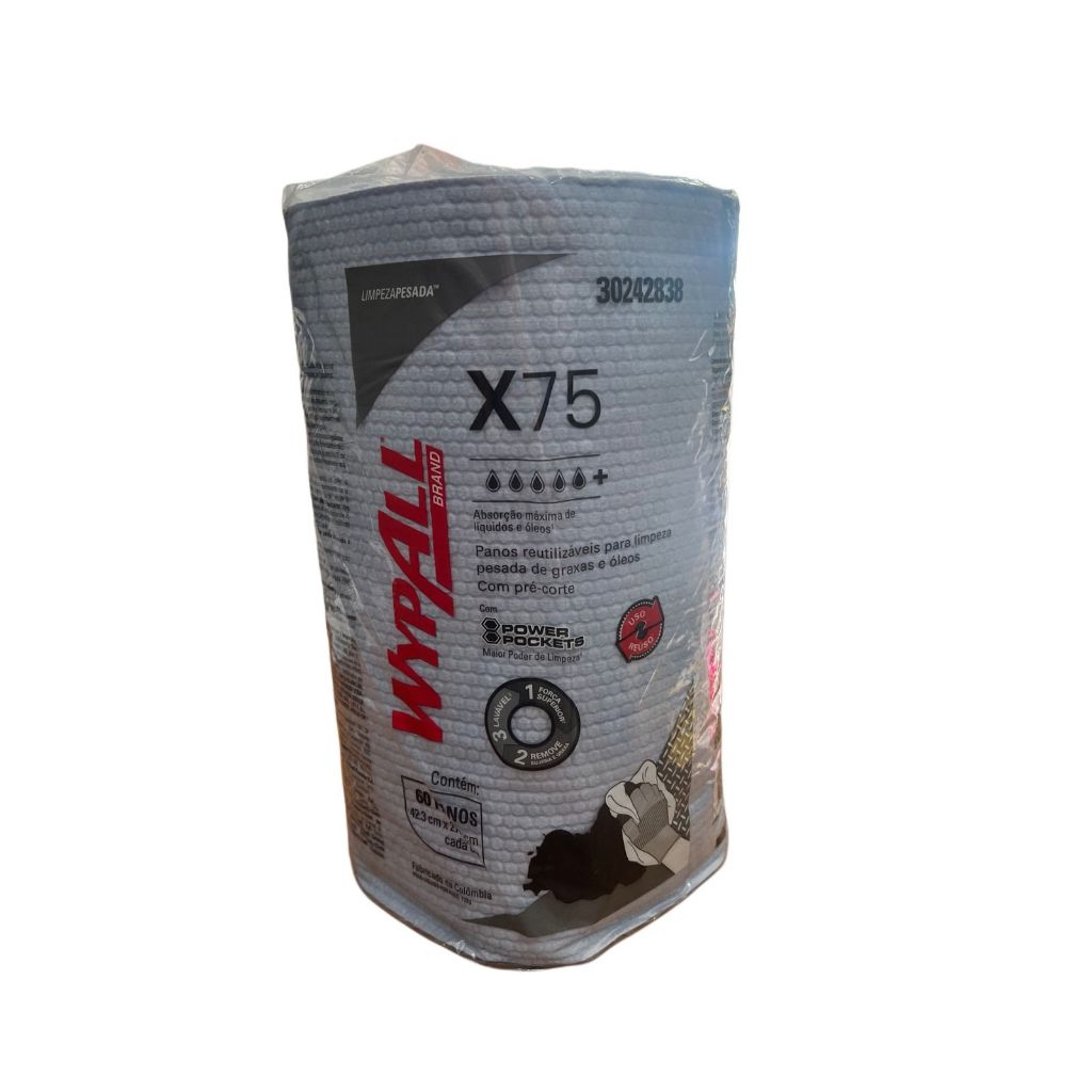Pano de  limpeza Wypall x75