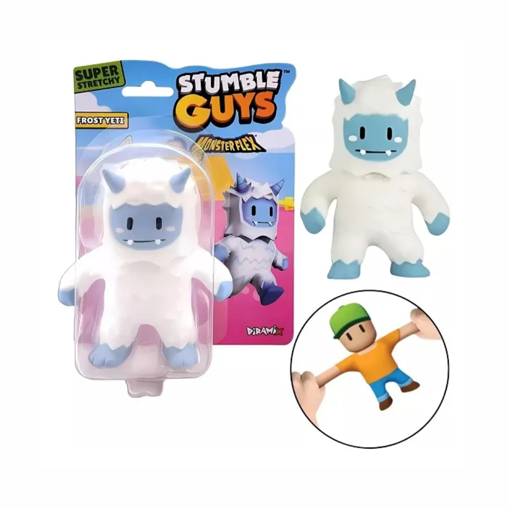 Boneco Stumble Guys Sprinks Monsterflex que Estica Colecionável em Oferta na Shopee