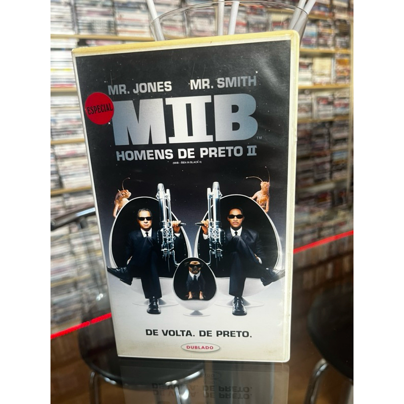 VHS “MIIB - Homens de Preto II” - Will Smith, dublado