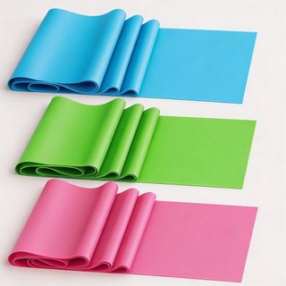 Kit com 3 Faixas de Resistência Elástica TPE para Exercícios Fitness, Yoga, Pilates, Fisi…