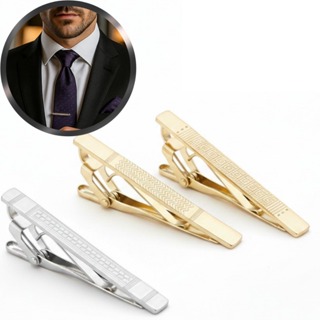 Kit 3 Prendedores De Gravata Slim e Semi Slim de Qualidade Superior Prata e Dourado em Oferta na Shopee