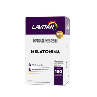 Lavitan Melatonina – 150 Comprimidos Sabor Maracujá em Oferta na Shopee