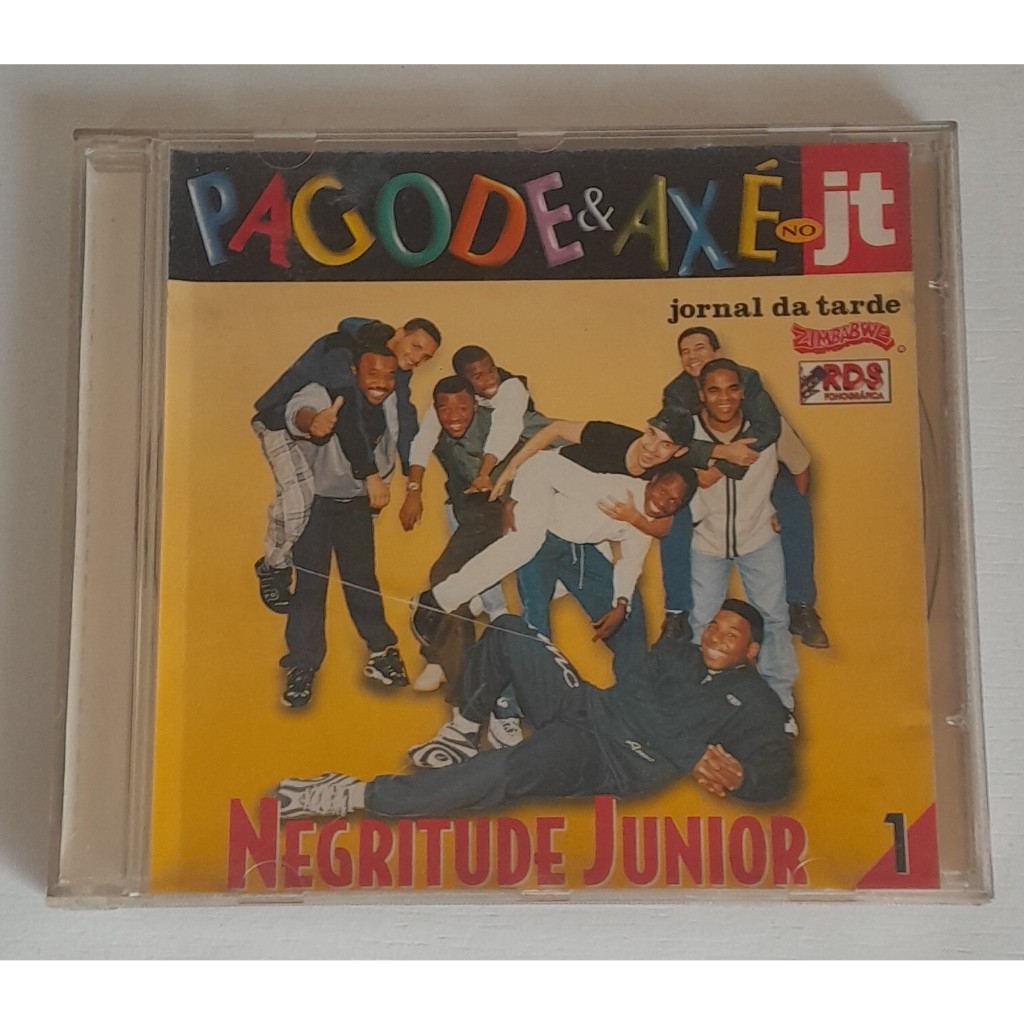 Cd - Pagode & Axé No Jt - Negritude Junior 1 ( Original )