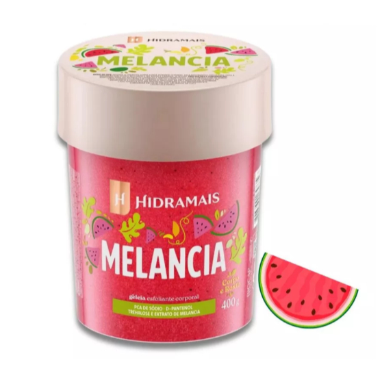 🍉 Esfoliante Corporal Melancia Hidramais – Refrescância & Hidratação