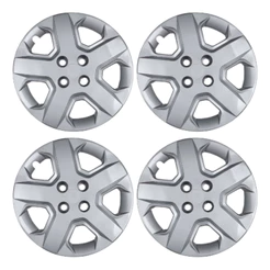 Jogo 4 Calota Spin Cobalt Aro 15 Chevrolet Cubo Padrão 2013 2015 2017 2019 Antiperda
