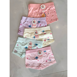 Kit 6 Calcinha Box Shortinho FEMININA MENINA INFANTIL JUVENIL Boxer  Confortável Criança Estampas Sortidas em Oferta na Shopee