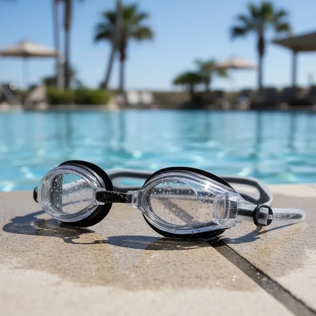 Óculos Natação Speedo Izy AD Ajustável Lazer Iniciantes
