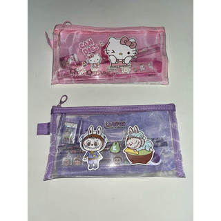 Kit Material Escolar Infantil Básico 6 Itens Kit Para Presente Infantil Mochila Básica Escolar Material Estojo