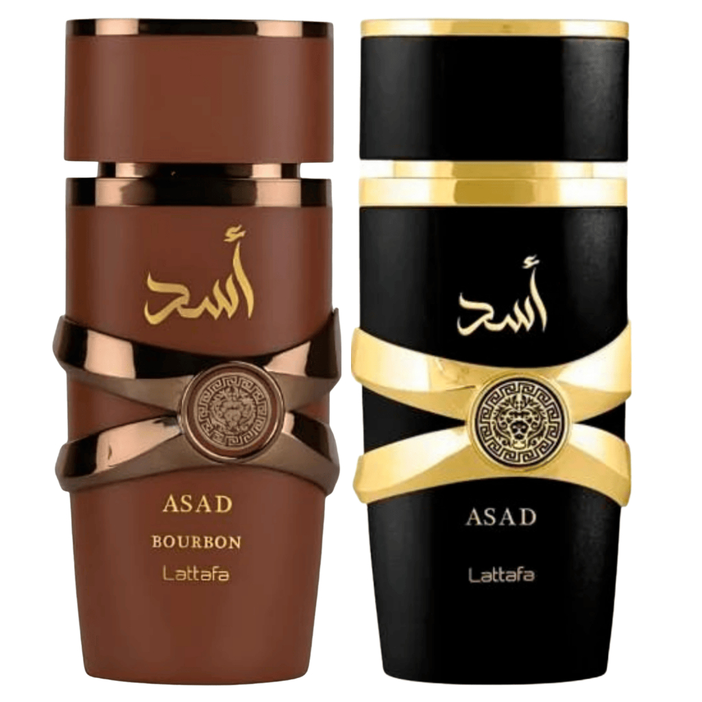 Kit 2 Perfumes Asad Tradicional e Borbon 100ml Árabes Masculinos