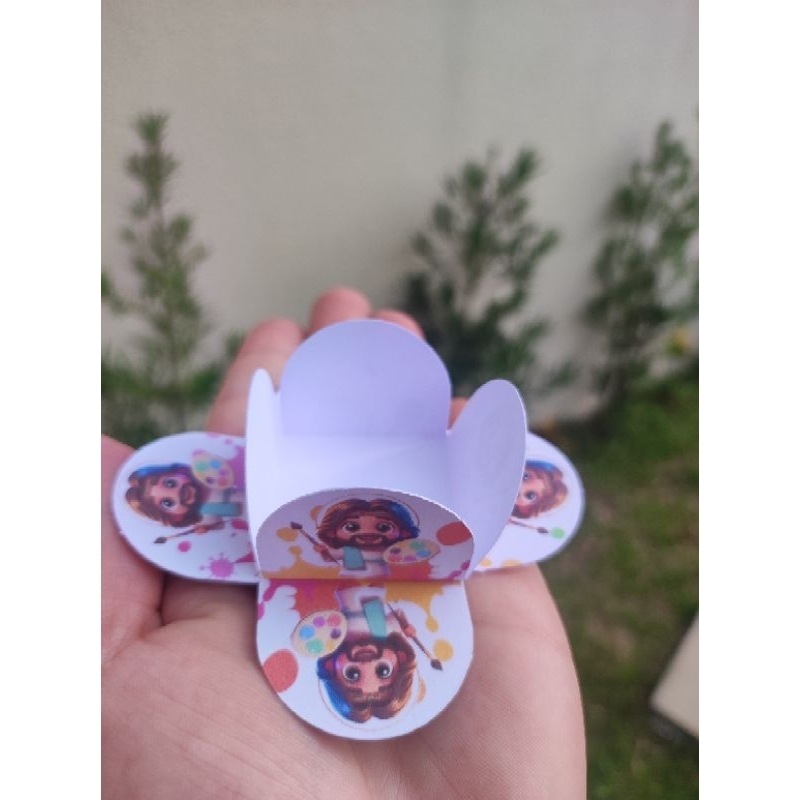 Forminhas de Doce Brigadeiro Personalizada no Tema O maior Pintor do Mundo Aniversário Festa Aniversário Decoração