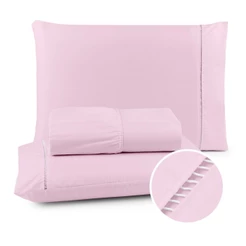 Lencol Queen/Casal/King/Solteiro Jogo De Cama Casal 400 Fios Micropercal com Ponto Palito