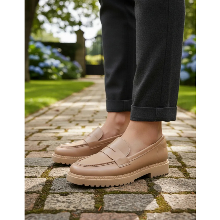 Sapato Feminino Mocassim Moleca 5823.100