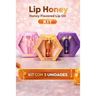 Lip Honey Hidratante Labial com Aroma de Mel – Nutre, Dá Brilho e Hidratação Intensa em Oferta na Shopee