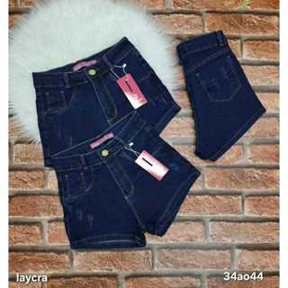 Shorts Jeans Feminino Com Lycra em Oferta na Shopee