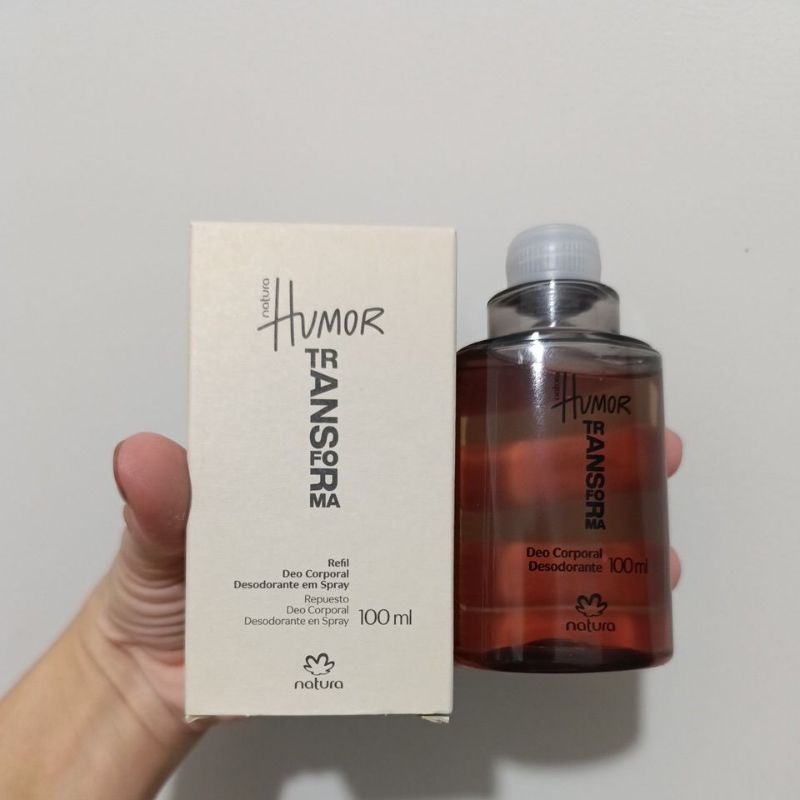 Refil Deo Corporal Natura Masculino e Feminino 100ml Perfume Body Spray Desodorante