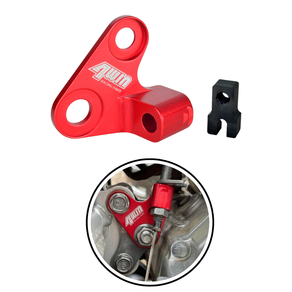Aliviador De Embreagem 4win Honda Crf 250f Crf 300f + Guia Anodizado Embreagem Macia Motocross