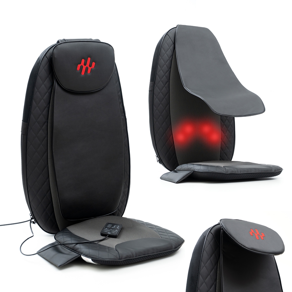 Cadeira Massagem Massageadora Assento Shiatsu Car Relaxshop em Oferta na Shopee