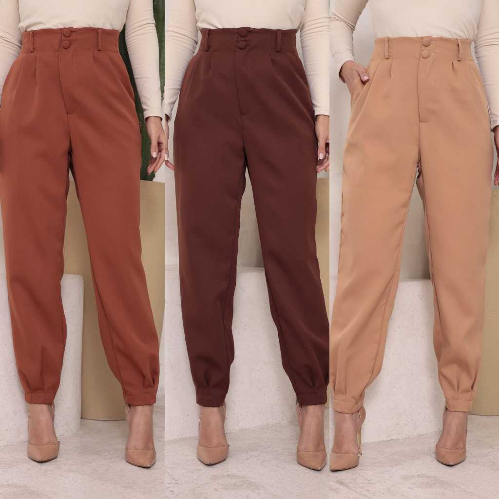 Calça Feminina alfaiataria Cenoura Tendência 2026 - Disponiveis em Varias Cores e Tamanhos P, ao GG em Oferta na Shopee