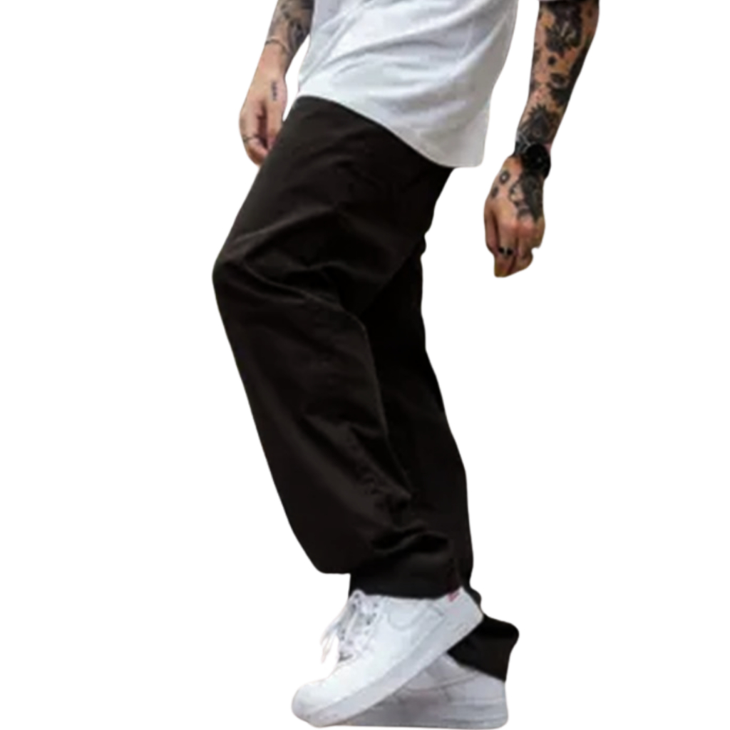 Calça Balão All Black Preta Grafite Premium – Streetwear Modelo De Rua Casual Jeans Largo do 36 ao48 em Oferta na Shopee