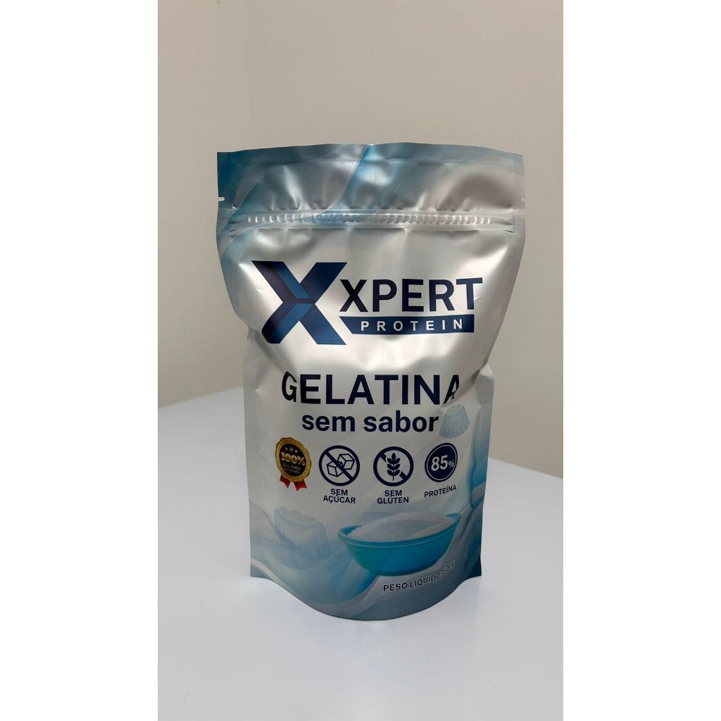 Gelatina Bovina em Pó Sem Sabor Incolor 250g - 1kg — imagem 2 de 2