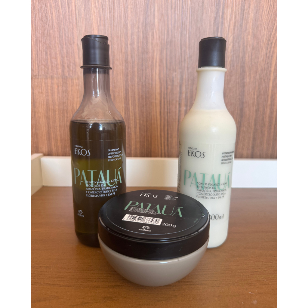 Kit Ekos Patauá Shampoo, Condicionador e Máscara