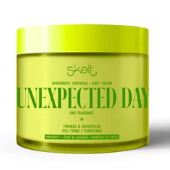 Hidratante Desodorante Corporal Skelt Unexpected Day 200g - Pera e Maçã Verde