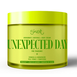 Hidratante Desodorante Corporal Skelt Unexpected Day 200g - Pera e Maçã Verde em Oferta na Shopee
