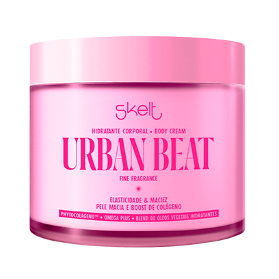 Hidratante Desodorante Corporal Skelt Urban Beat 200g - Frutas Vermelhas, Violeta em Oferta na Shopee