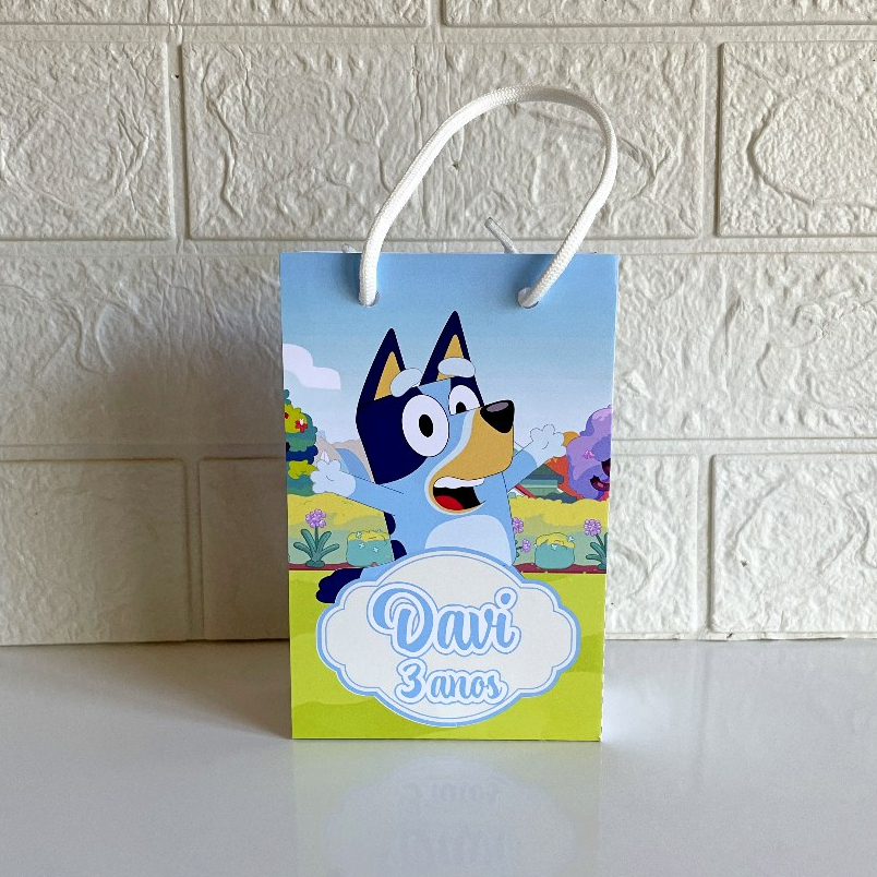 SACOLAS PERSONALIZADAS BLU MENINO / SACOLA/SACOLINHA/LEMBRANCINHA/TEMA