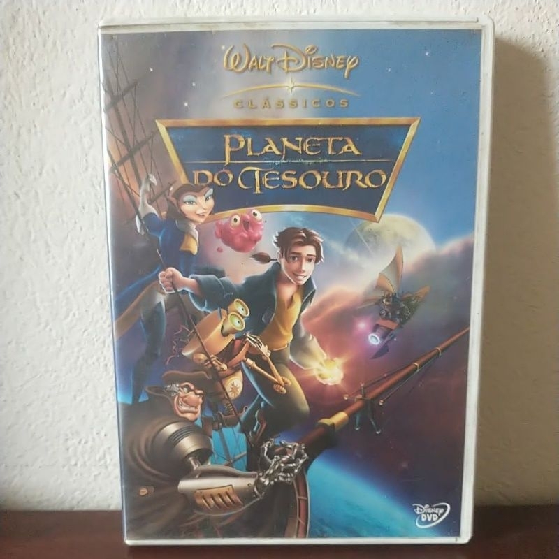 Dvd Planeta do Tesouro - Walt Disney (com encarte)