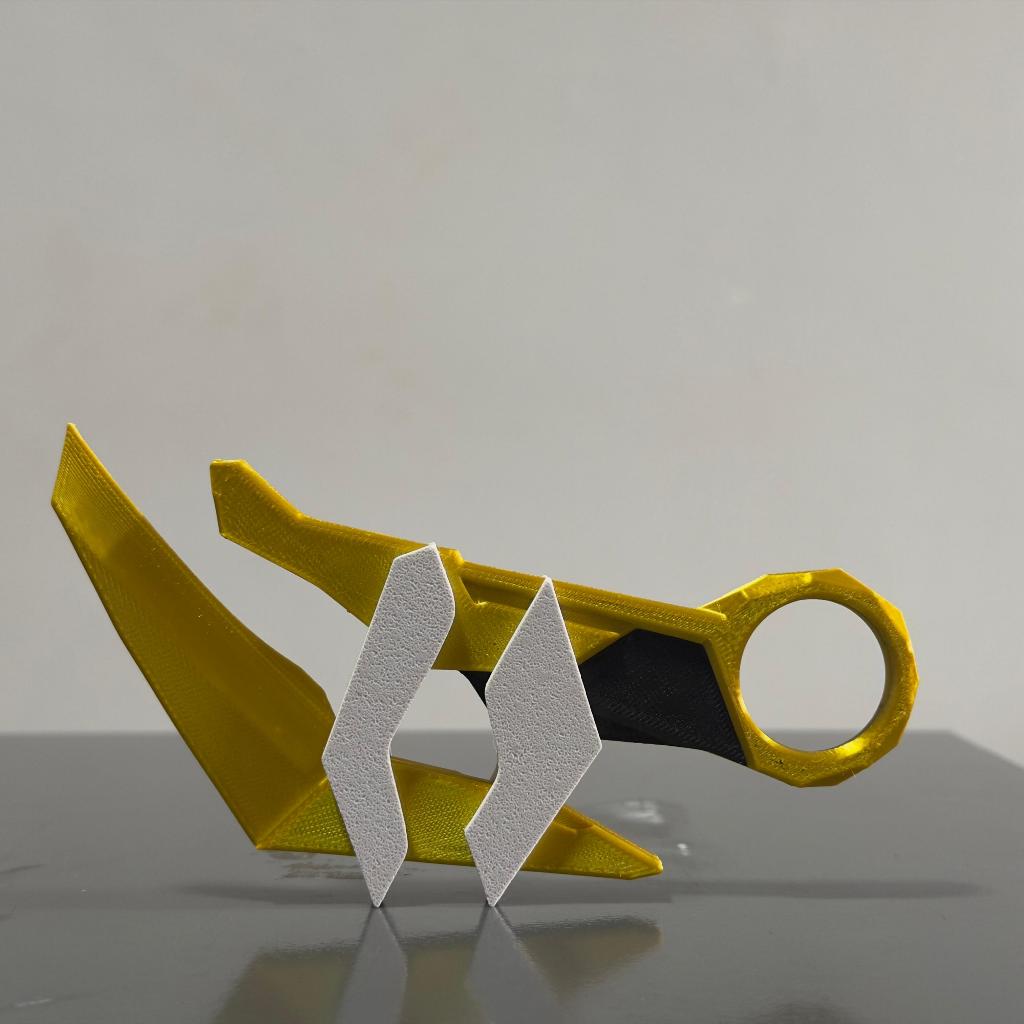 Faca Karambit Prime Valorant - Modelo em impressão 3D