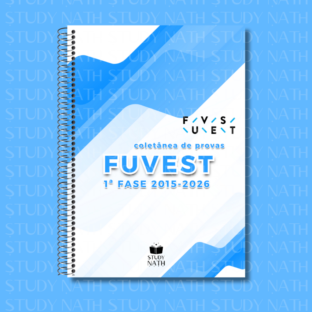 Apostila Fuvest 1ª fase (2015-2026) Provas anteriores + gabarito oficial em Oferta na Shopee
