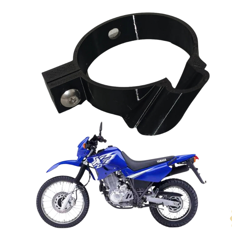 Abraçadeira Guia Cabo Velocímetro para YAMAHA XT 600, Super Ténéré/Tenere 750 e DT 180