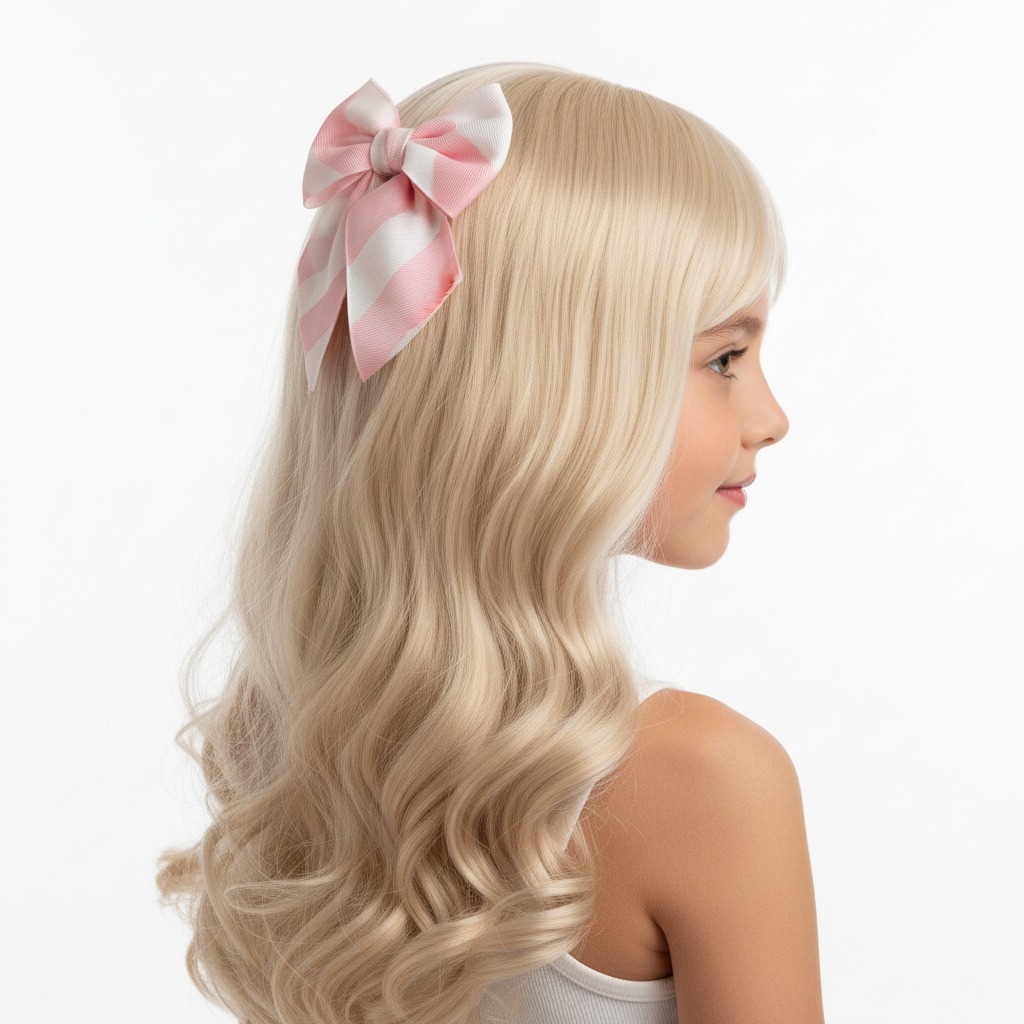 Peruca Da Barbie Do Filme Longa Loira Carnaval Festa