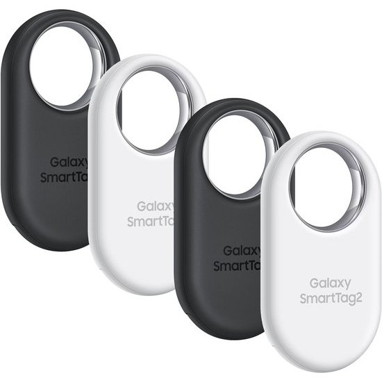 Localizador Bluetooth Samsung Smart Tag 2 Pacote Com 4 Unid Cor Preto/Branco
